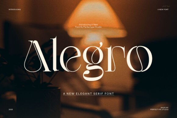 Alegro: The Serif Font for Bold Branding