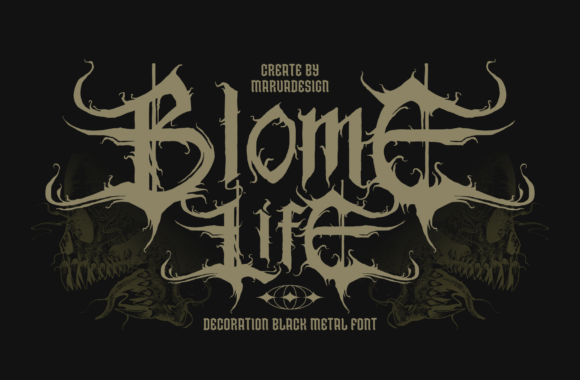 Blome Life: A Bold Blackletter Font for Digital Impact