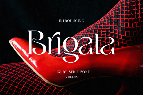 Brigata: A Luxury Serif Font for Bold Branding