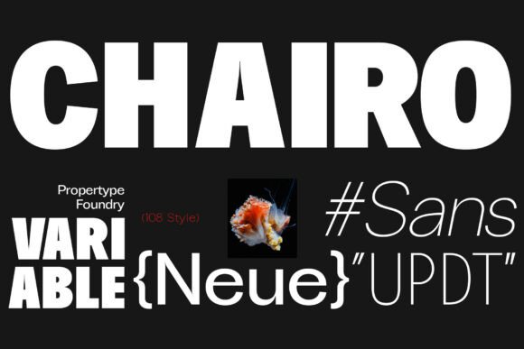 Chairo Neue Font: Bold Type for Modern Campaigns