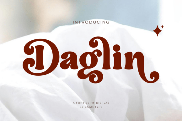 Daglin: A Bold Serif Font for Editorial Design