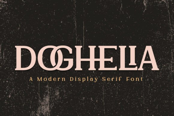 Doghelia: A Bold Serif Font for Impact