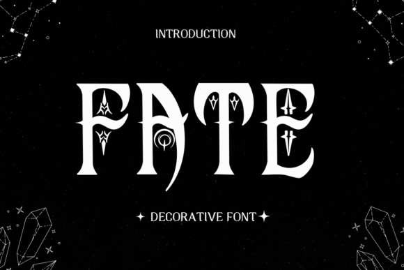 Fate Font: A Mystical Typeface for Crafters