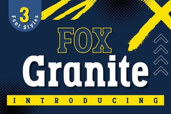 Fox Granite: A Bold Typeface for Strong Branding