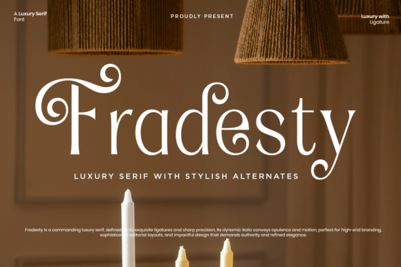 Fradesty: A Serif That Earns Its Place in Brand Identity