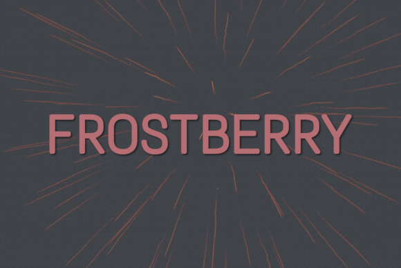 Frostberry Font: A Modern Sans Serif for Web Design