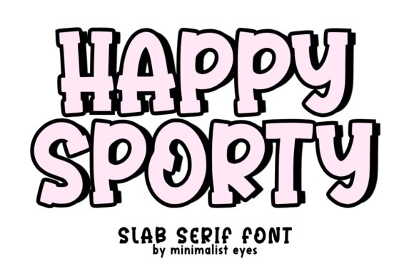 Happy Sporty Typeface Review
