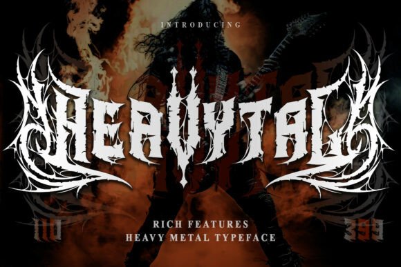 Heavytal: The Bold Blackletter Font for Impact
