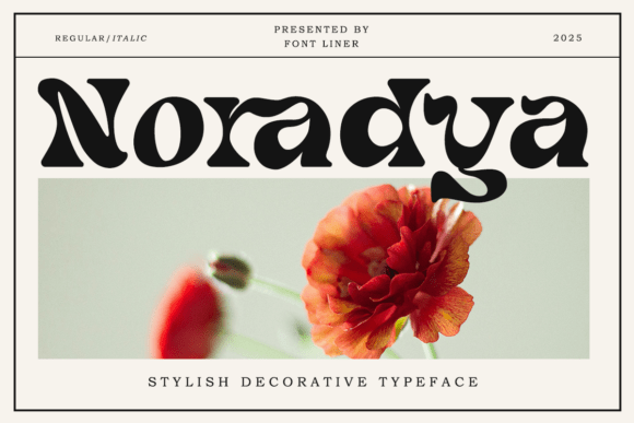 Noradya: The Serif Font for Bold Branding