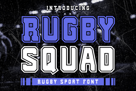 Rugby Squad: A Bold Slab Serif Typeface for Web Design