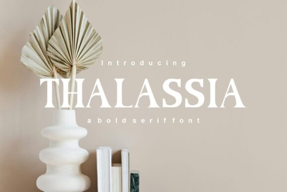 Thalassia: A Playful Serif Font for Modern Web Design
