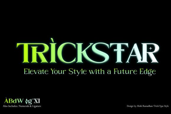 Trickstar Typeface Review for Web Design