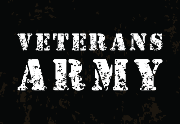Veterans Army: A Bold Sans Serif Font for Editorial Design